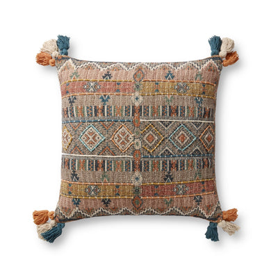 product image of Loloi Grey/Multi Pillow - Open Box 1 525