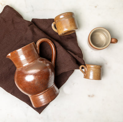 product image for Vintage Espresso & Cortado Mugs - Rillettes Pot 4 32