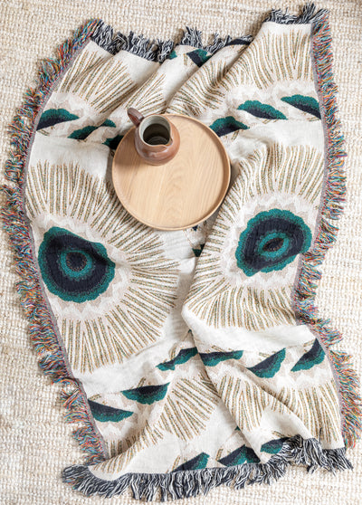 product image for Owl Woven Blanket 44
