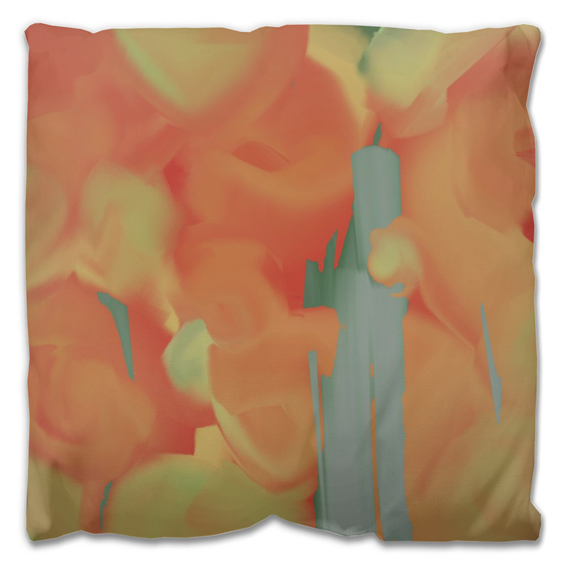 media image for Orange Crush Outdoor Pillow 233