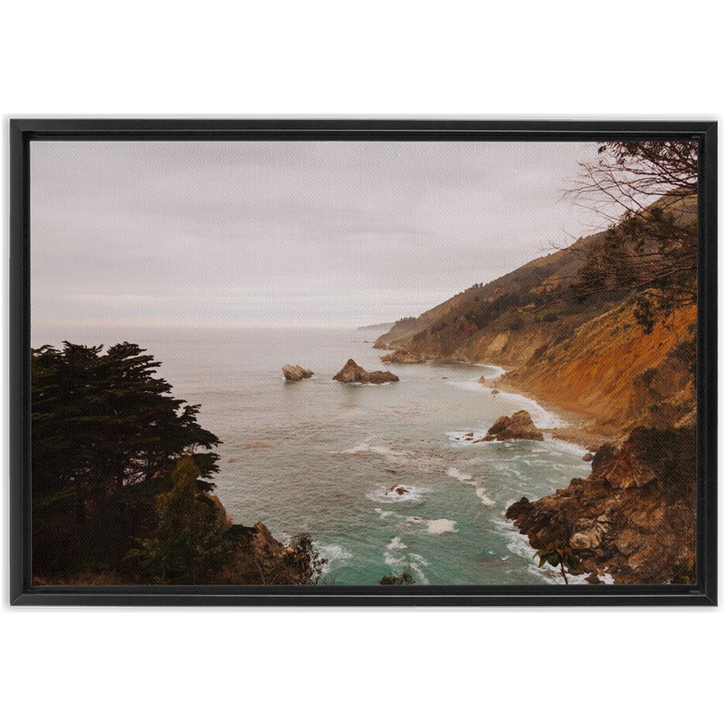 media image for Big Sur 2 Framed Canvas 255