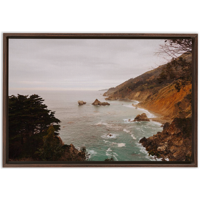 product image for Big Sur 2 Framed Canvas 32