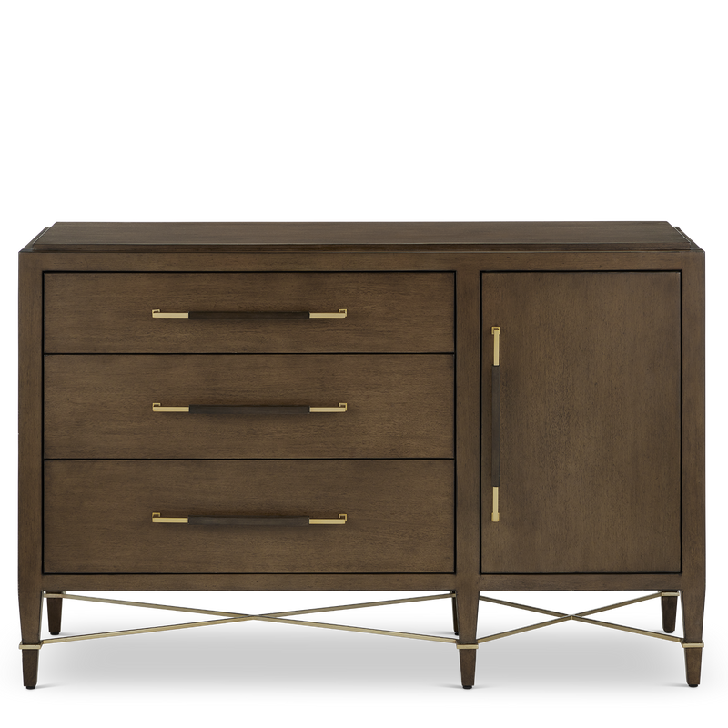 media image for Verona Black Three Drawer Chest By Currey Company Cc 3000 0250 4 296
