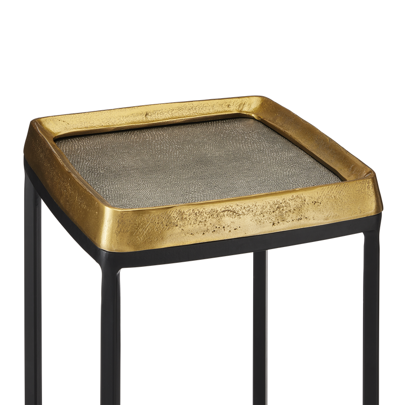 media image for Tanay Brass Accent Table By Currey Company Cc 4000 0149 2 210