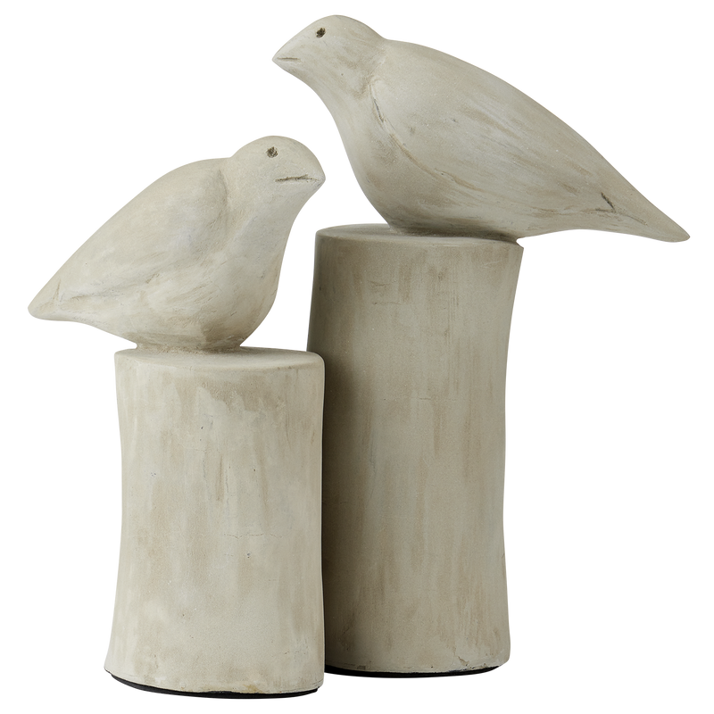 media image for Concrete Birds Set Of 2 By Currey Company Cc 2200 0025 3 210