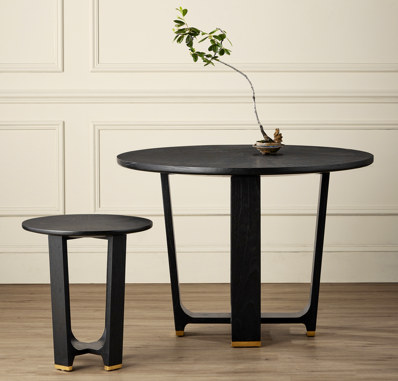 media image for Blake Black Accent Table By Currey Company Cc 3000 0259 6 252