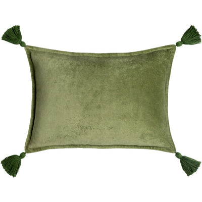 product image for Cotton Velvet Tassel Pillow 4 18