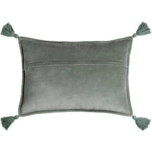 media image for Cotton Velvet Tassel Pillow 11 242