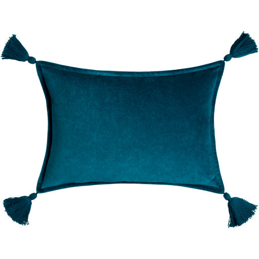 media image for Cotton Velvet Tassel Pillow 1 22