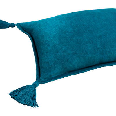 product image for Cotton Velvet Tassel Pillow 6 48