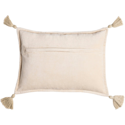 media image for Cotton Velvet Tassel Pillow 8 274