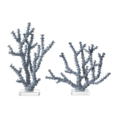 product image of Blue Coral Set Of 2 By Currey Company Cc 1200 0797 1 511