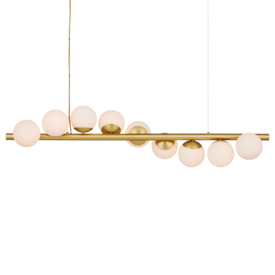 product image for Barcarolle Linear Chandelier By Currey Company Cc 9000 1172 1 53