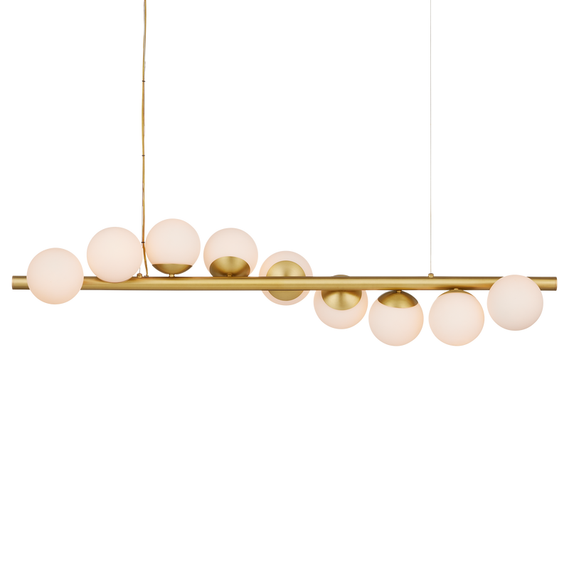 media image for Barcarolle Linear Chandelier By Currey Company Cc 9000 1172 1 295