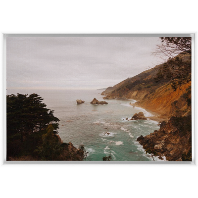 product image for Big Sur 2 Framed Canvas 45