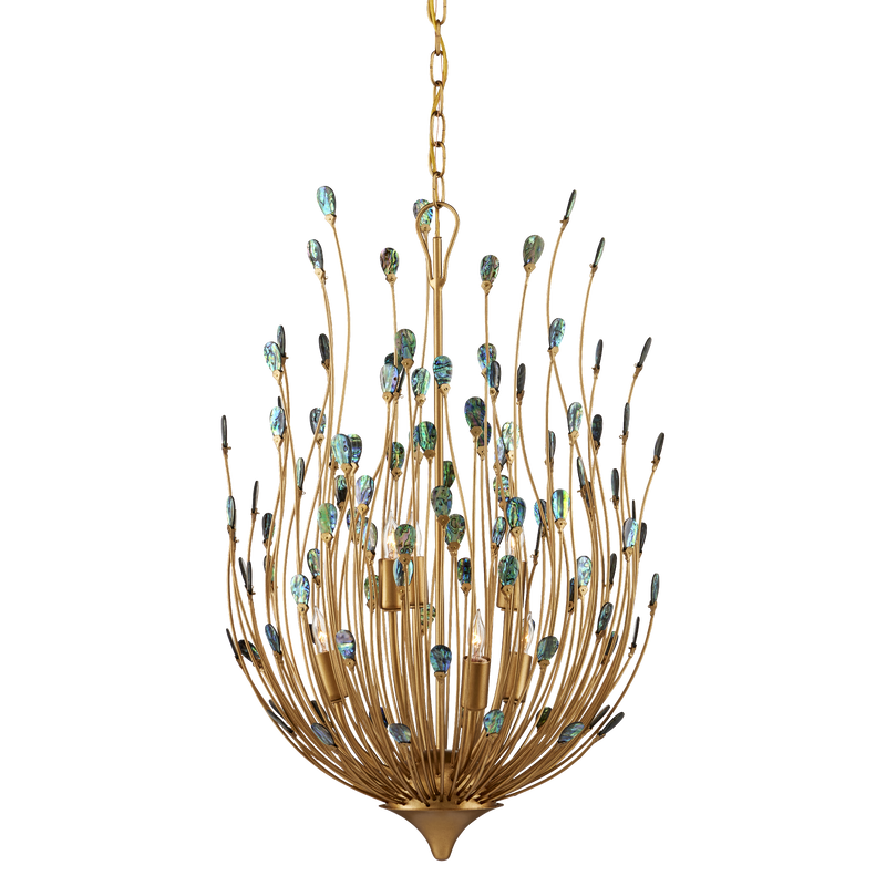 media image for Delphos Chandelier By Currey Company Cc 9000 1149 1 218