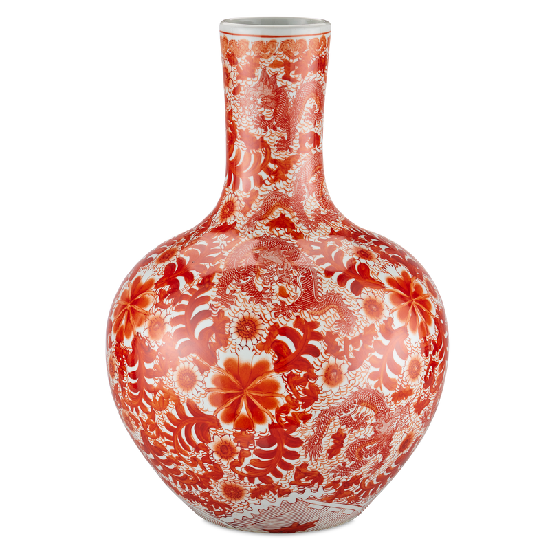 media image for Biarritz Coral Fern Long Neck Vase By Currey Company Cc 1200 0845 1 210
