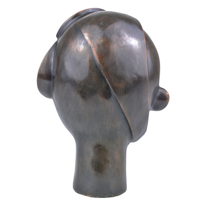 product image for Cubist Head Bronze By Currey Company Cc 1200 0720 4 88