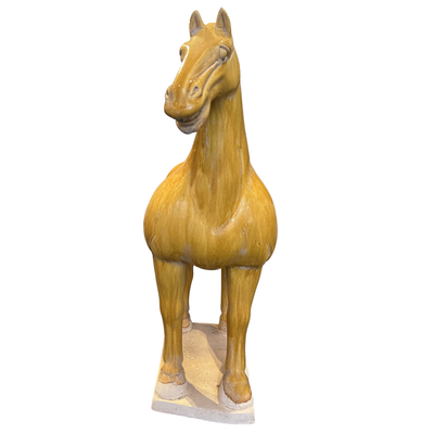 product image for Tang Dynasty Persimmon Horse By Currey Company Cc 1200 0779 3 27