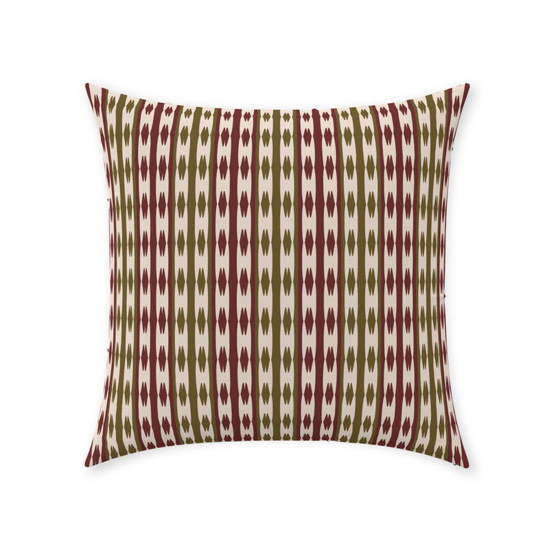 media image for Harlequin Stripe Throw Pillow 294