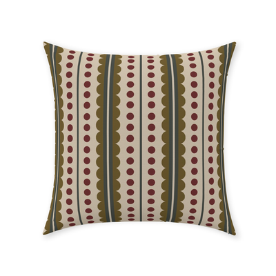 product image for Olives & Cranberries Throw Pillow 81