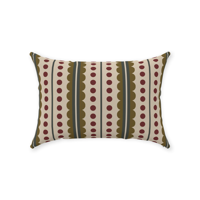product image for Olives & Cranberries Throw Pillow 41