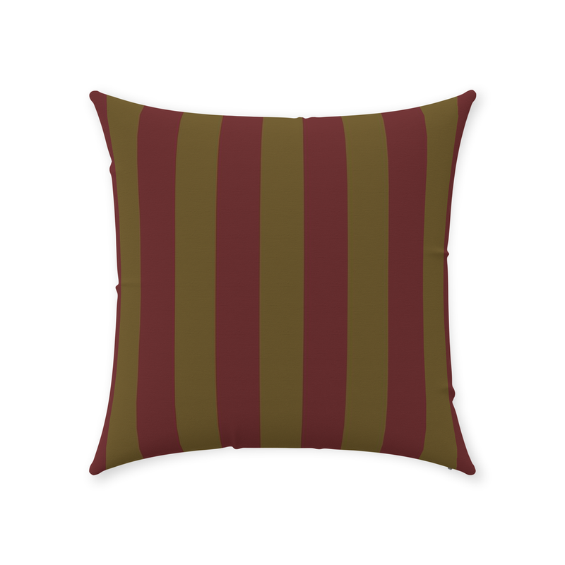media image for Olive Stripe Throw Pillow 278