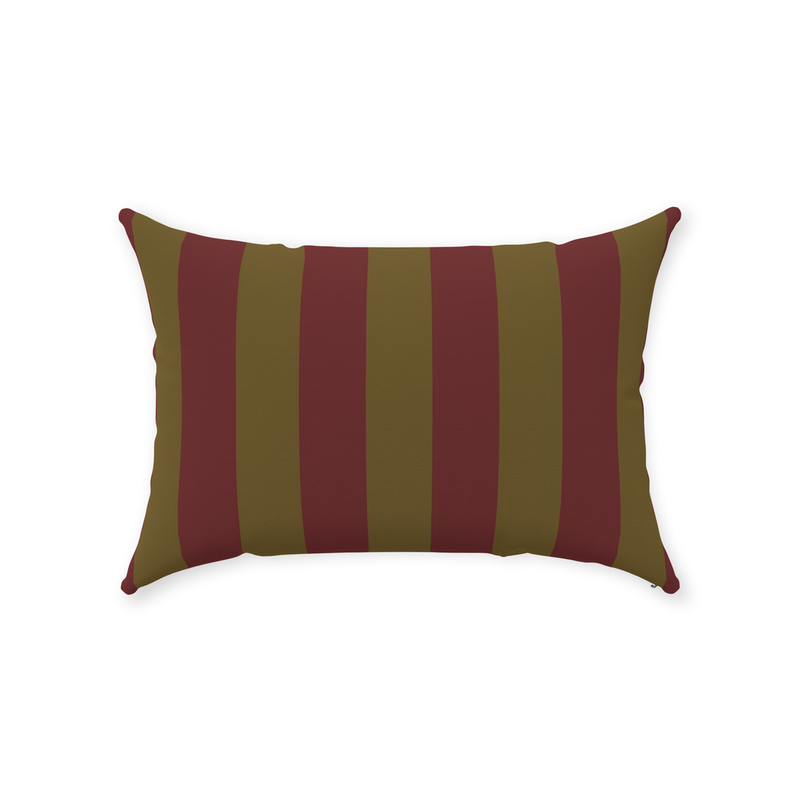 media image for Olive Stripe Throw Pillow 273