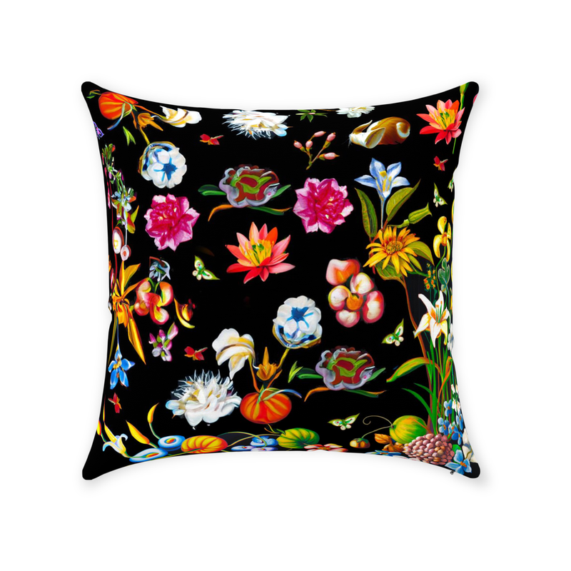 media image for Bright Florals Throw Pillow 294