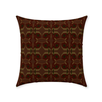 product image for Mahogany Ticking Throw Pillow 71