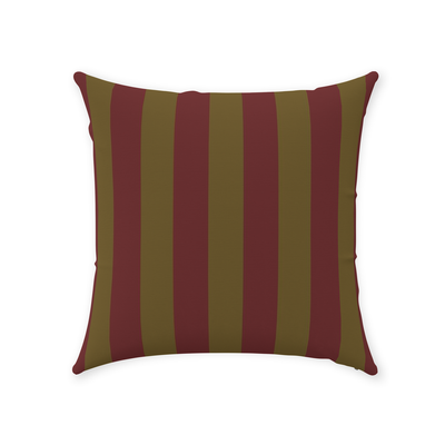 product image for Olive Stripe Throw Pillow 40