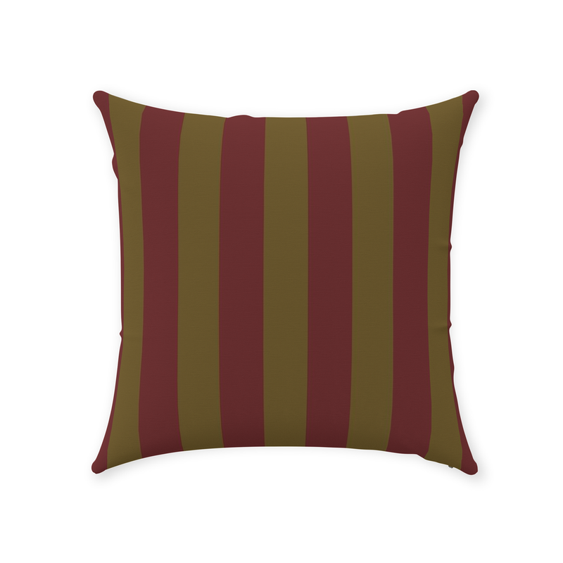 media image for Olive Stripe Throw Pillow 216