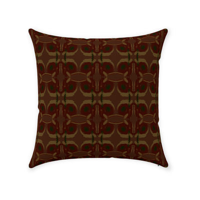 product image for Mahogany Ticking Throw Pillow 34