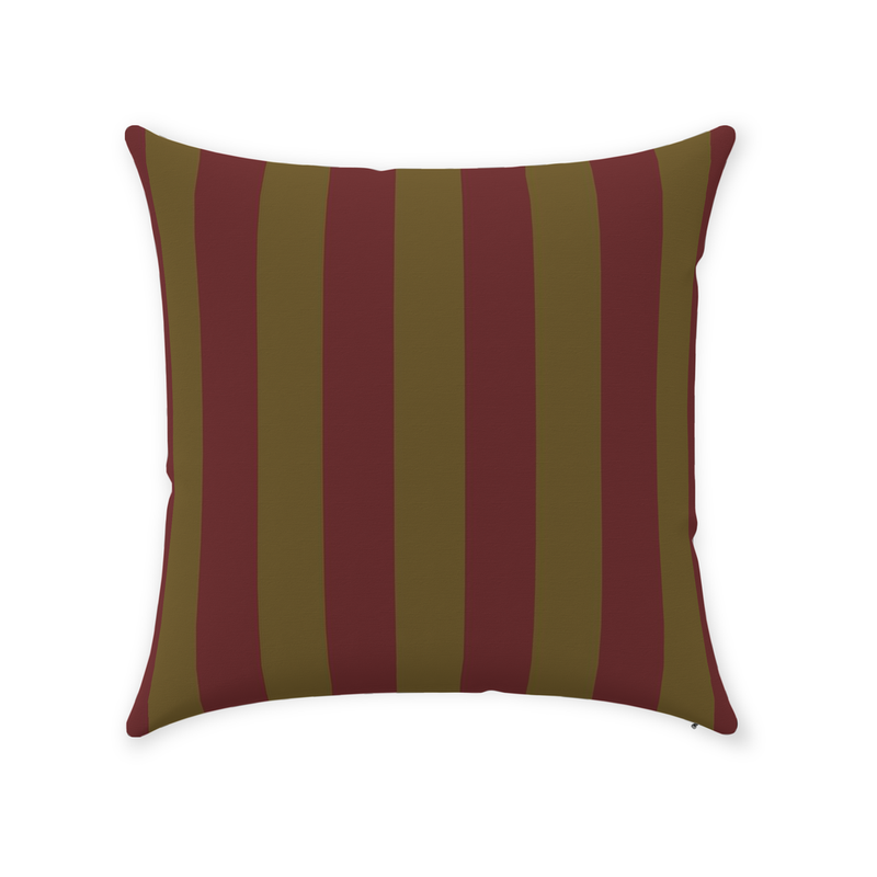 media image for Olive Stripe Throw Pillow 231