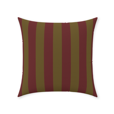 product image for Olive Stripe Throw Pillow 96