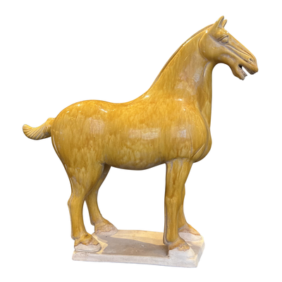 product image for Tang Dynasty Persimmon Horse By Currey Company Cc 1200 0779 1 13