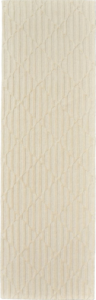 product image for Colter Hand Woven Ivory and Cream Rug by BD Fine Flatshot Image 1 40