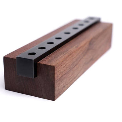 product image for Menorah Modern Wood and Steel in Walnut 47