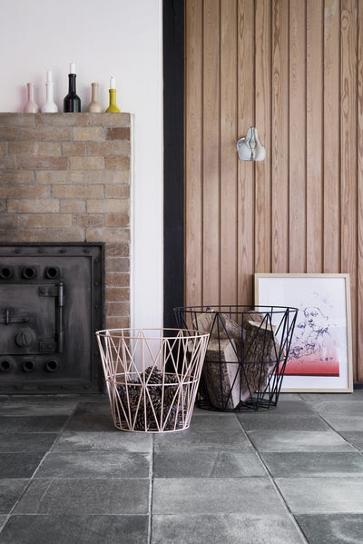 product image for Black Wire Basket by Ferm Living 93