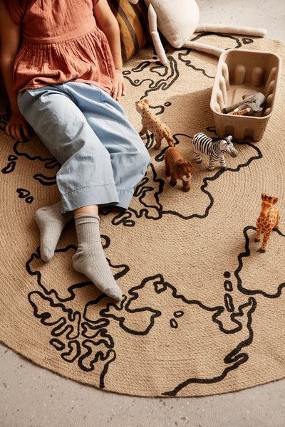 product image for Jute Carpet World in Various Sizes by Ferm Living 86