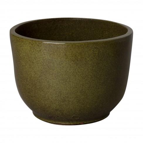 media image for Round Ceramic Planter in Various Colors & Sizes Flatshot Image 235