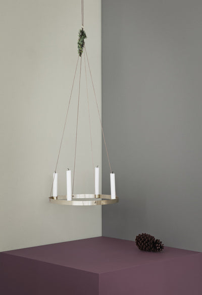 product image for Large Candle Holder Circle by Ferm Living 41