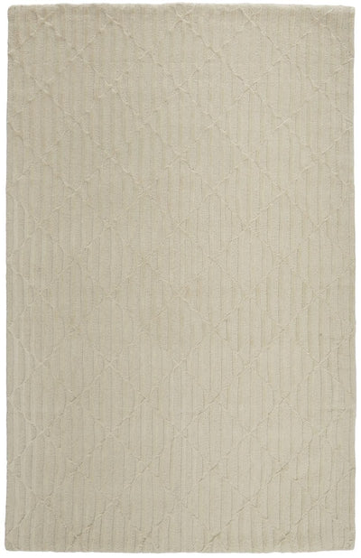 product image for Colter Hand Woven Ivory and Cream Rug by BD Fine Flatshot Image 1 54