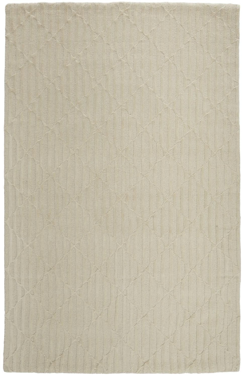media image for Colter Hand Woven Ivory and Cream Rug by BD Fine Flatshot Image 1 272