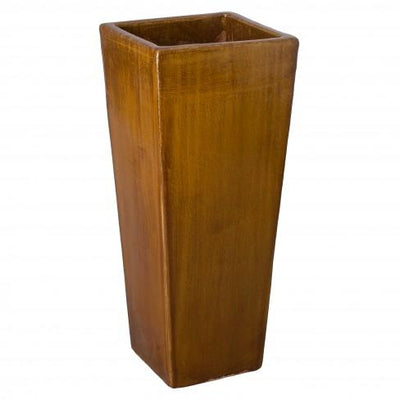 product image for Tall Square Pot in Various Colors & Sizes Flatshot Image 57