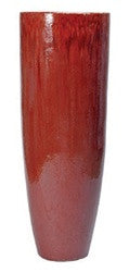 product image of tall round pot in red design by emissary 1 56