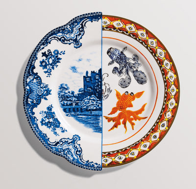 product image for hybrid isaura porcelain dinner plate design by seletti 1 11