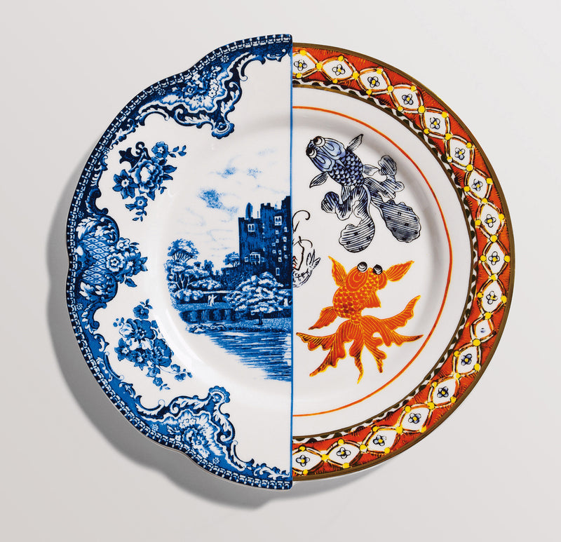 media image for hybrid isaura porcelain dinner plate design by seletti 1 242