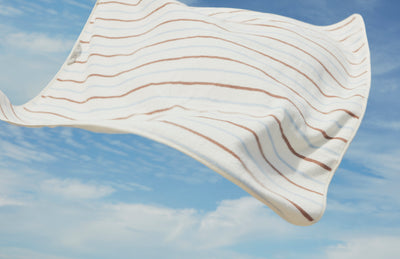 product image for raita towel medium caramel ice blue 2 6