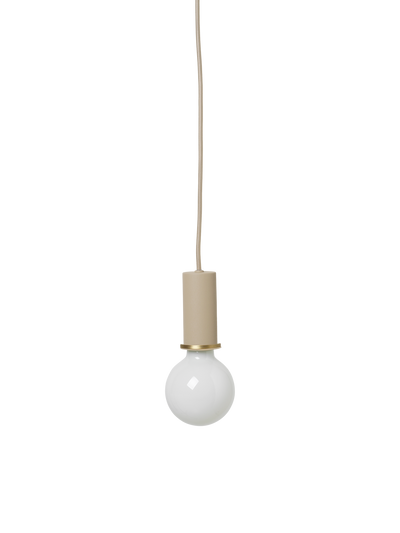 product image of Socket Pendant Low in Cashmere by Ferm Living 573